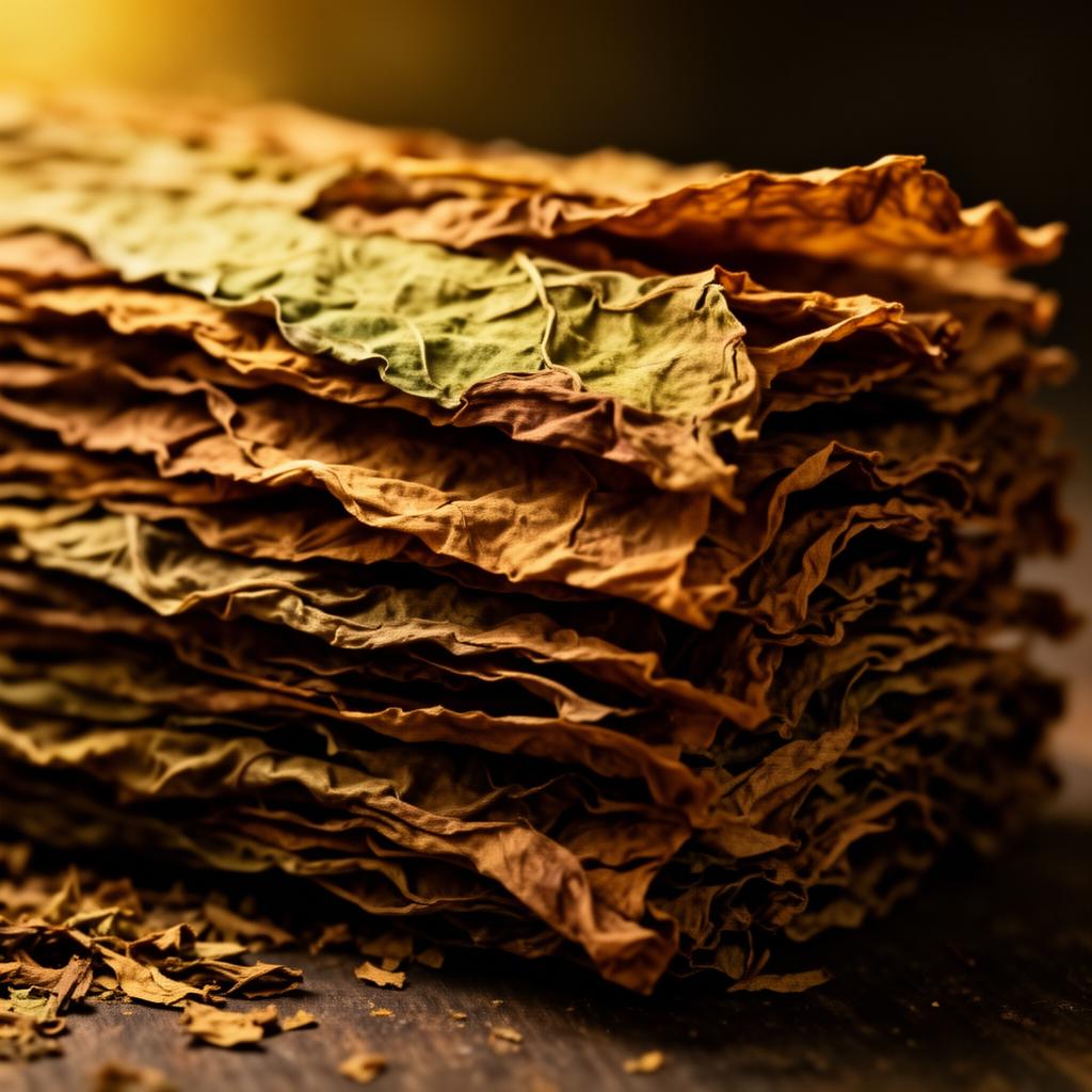 Folhas de tabaco premium da Don Juarez
